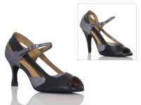 Burju Shoes Picasso Marble Black Stilettos