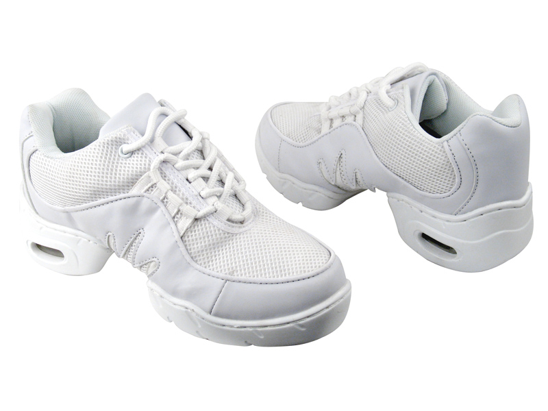 White Sneaker Salsa Shoes